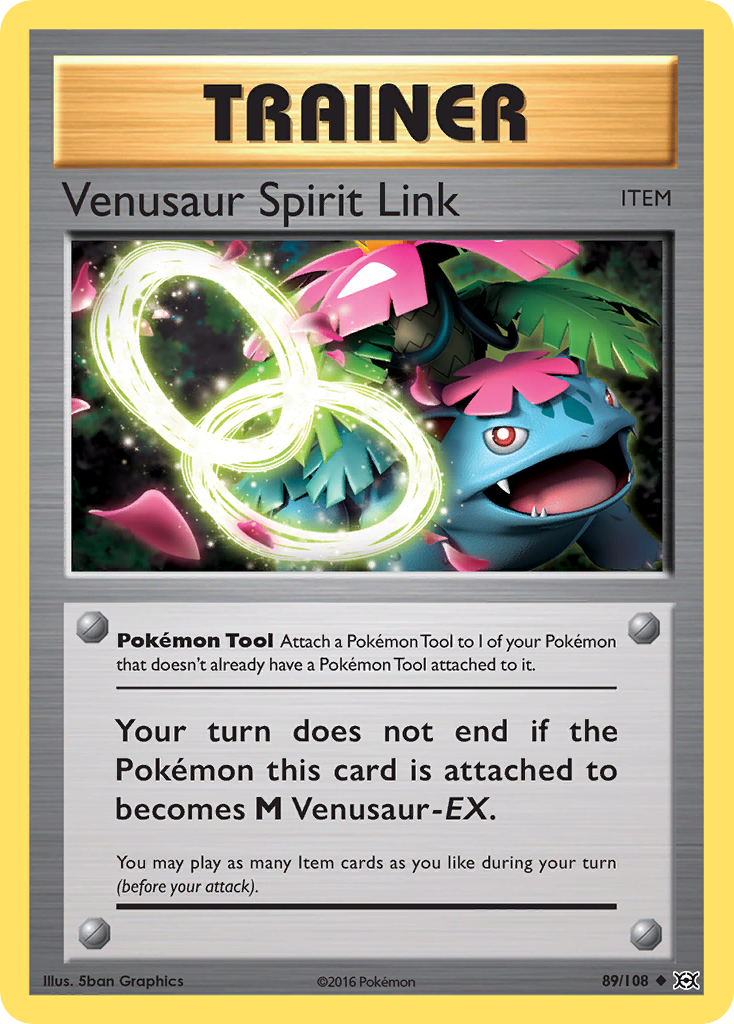 Venusaur Spirit Link (89/108) [XY: Evolutions] | All Aboard Games