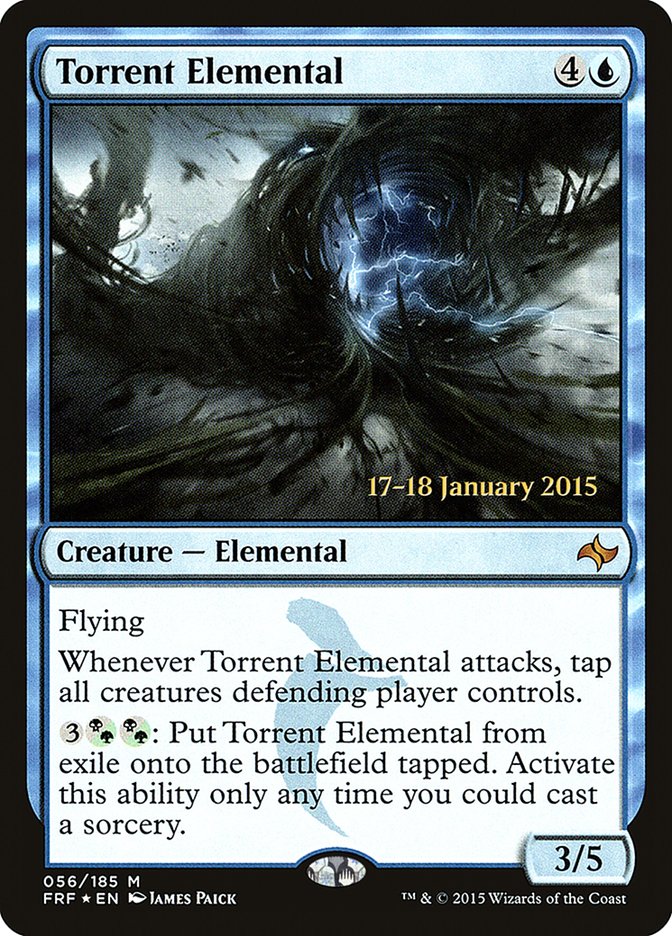 Torrent Elemental  [Fate Reforged Prerelease Promos] | All Aboard Games