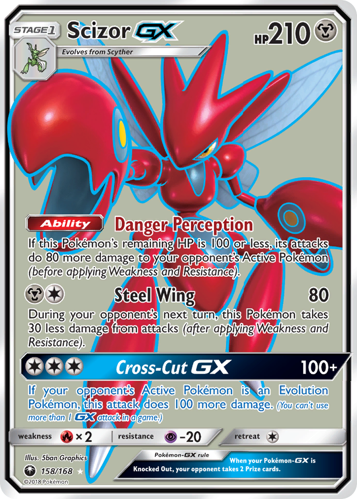 Scizor GX (158/168) [Sun & Moon: Celestial Storm] | All Aboard Games