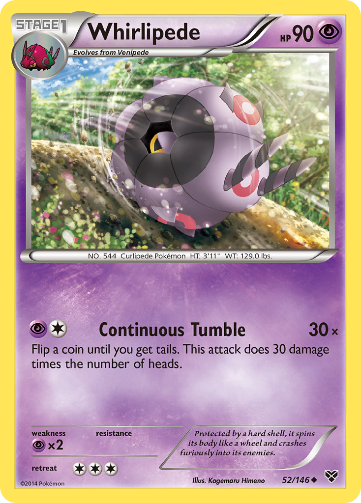 Whirlipede (52/146) [XY: Base Set] | All Aboard Games