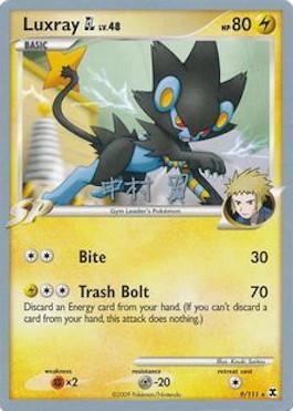 Luxray GL LV.48 (9/111) (Crowned Tiger - Tsubasa Nakamura) [World Championships 2009] | All Aboard Games