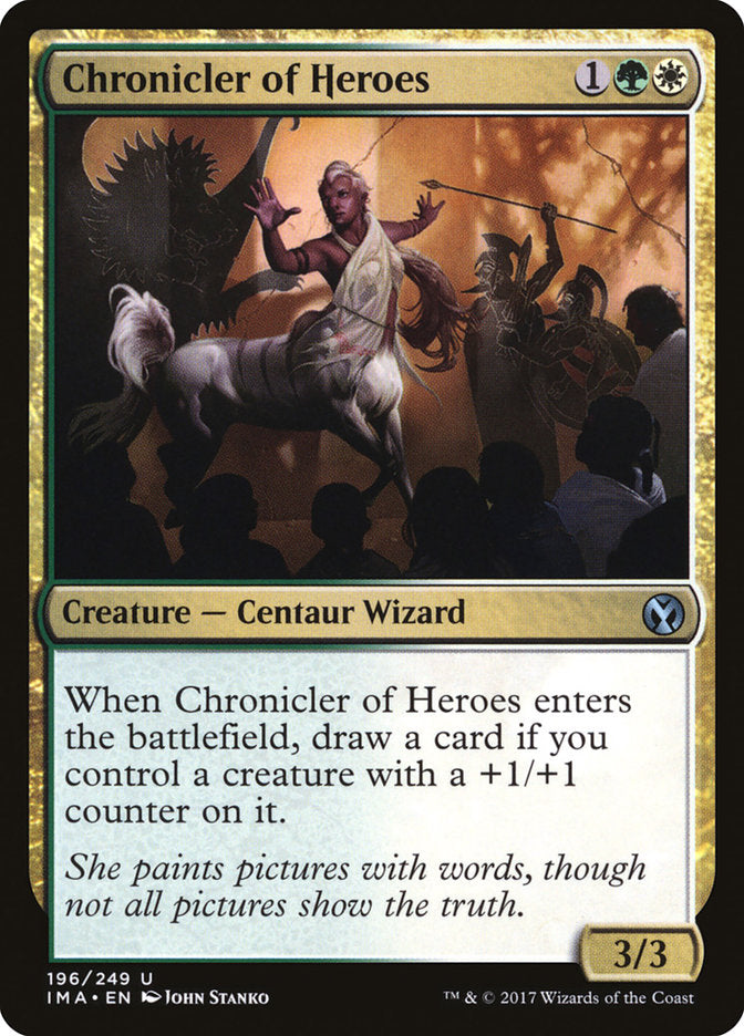 Chronicler of Heroes [Iconic Masters] | All Aboard Games