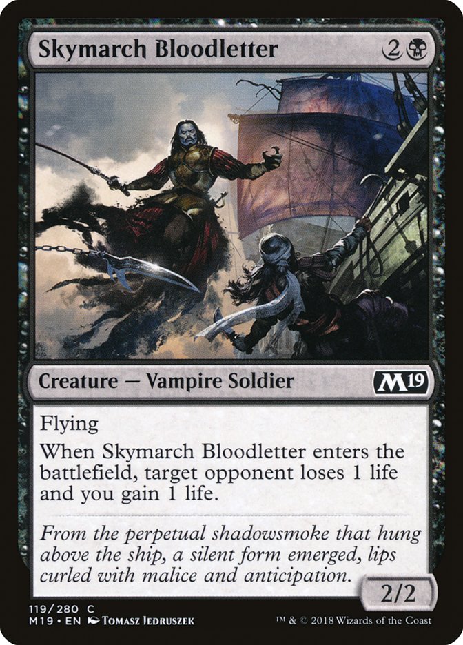 Skymarch Bloodletter [Core Set 2019] | All Aboard Games