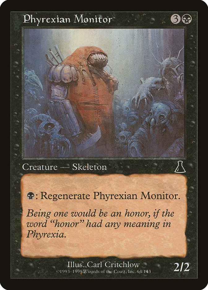 Phyrexian Monitor [Urza's Destiny] | All Aboard Games