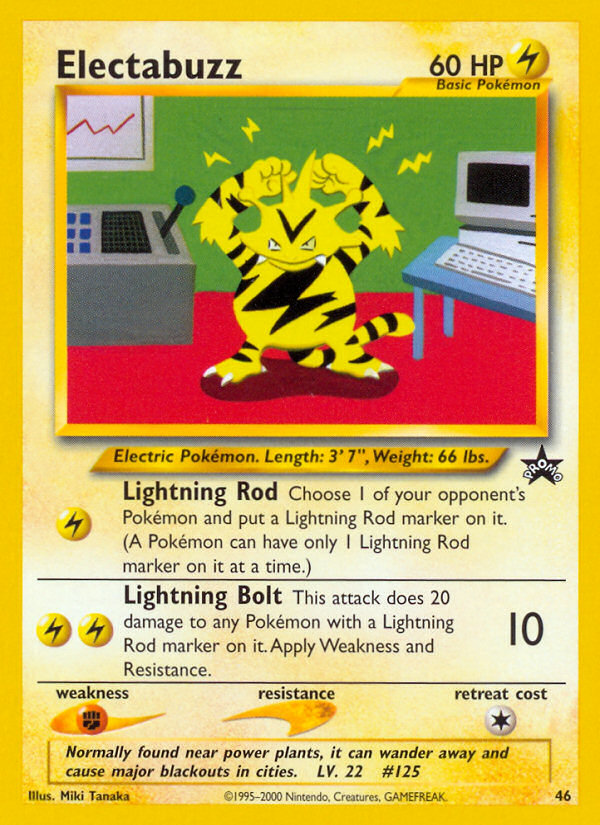 Electabuzz (46) [Wizards of the Coast: Black Star Promos] | All Aboard Games