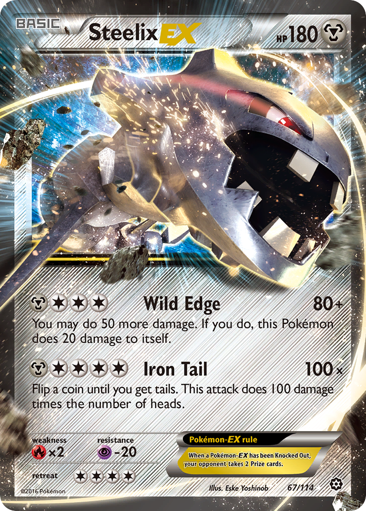 Steelix EX (67/114) [XY: Steam Siege] | All Aboard Games