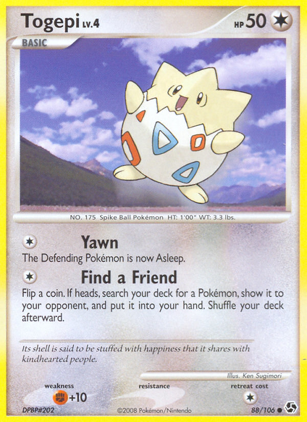 Togepi (88/106) [Diamond & Pearl: Great Encounters] | All Aboard Games