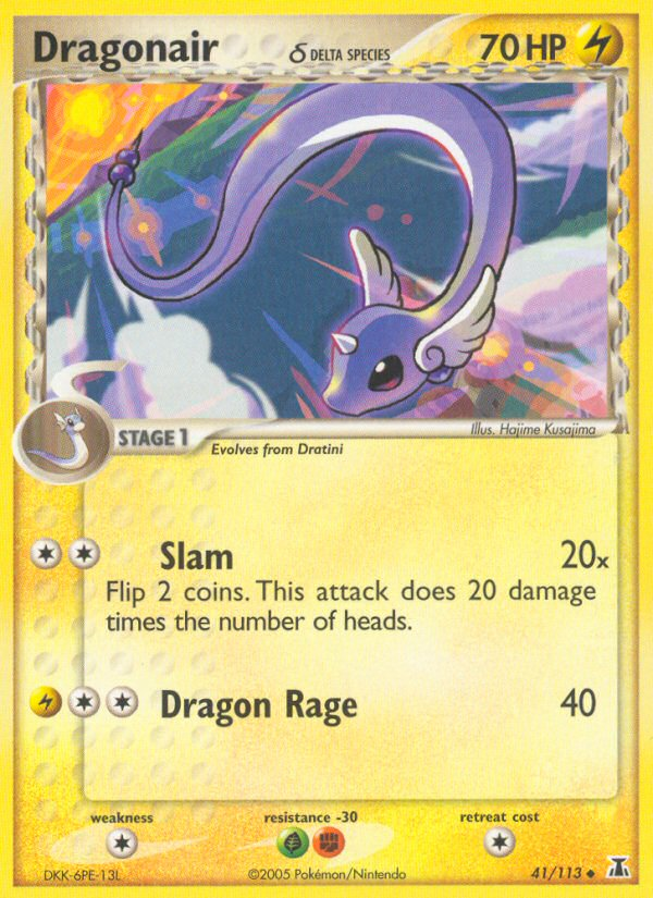 Dragonair (41/113) (Delta Species) [EX: Delta Species] | All Aboard Games