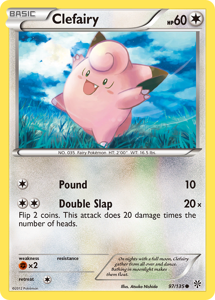 Clefairy (97/135) [Black & White: Plasma Storm] | All Aboard Games