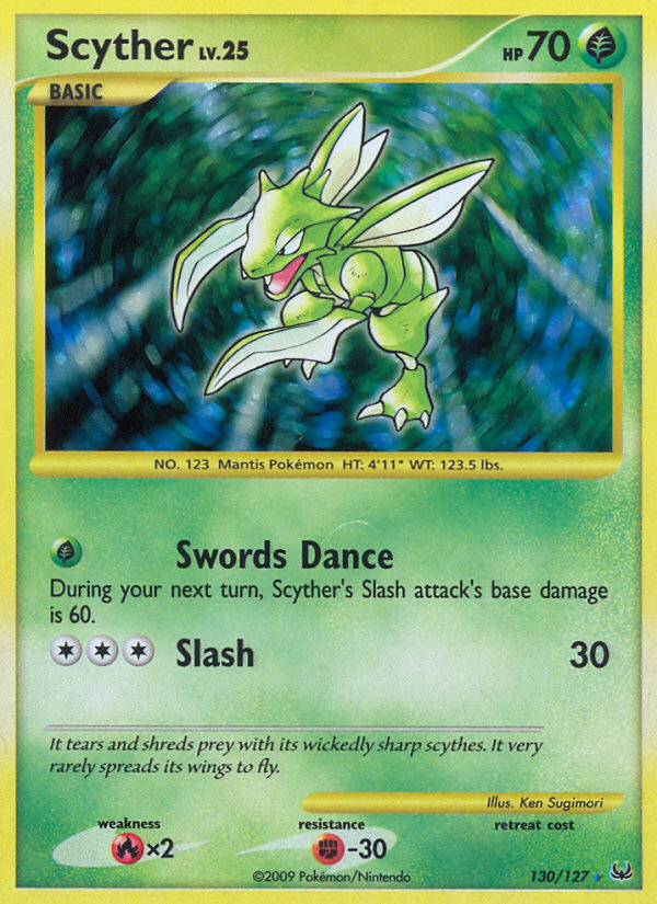 Scyther (130/127) [Platinum: Base Set] | All Aboard Games