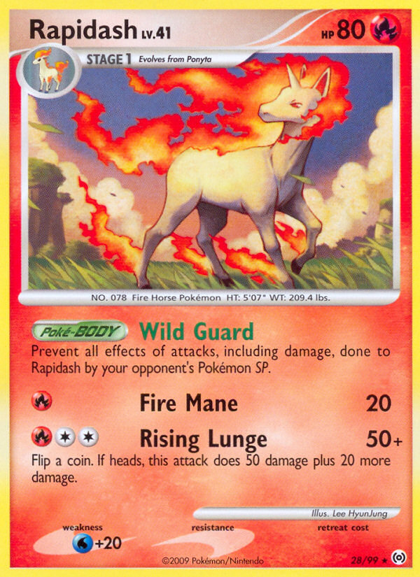 Rapidash (28/99) [Platinum: Arceus] | All Aboard Games