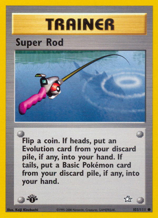 Super Rod (103/111) [Neo Genesis 1st Edition] | All Aboard Games