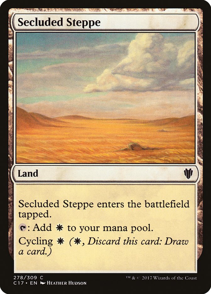 Secluded Steppe [Commander 2017] | All Aboard Games
