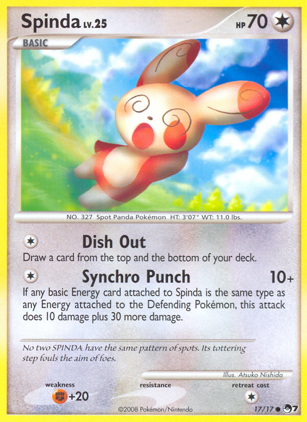 Spinda (17/17) [POP Series 7] | All Aboard Games