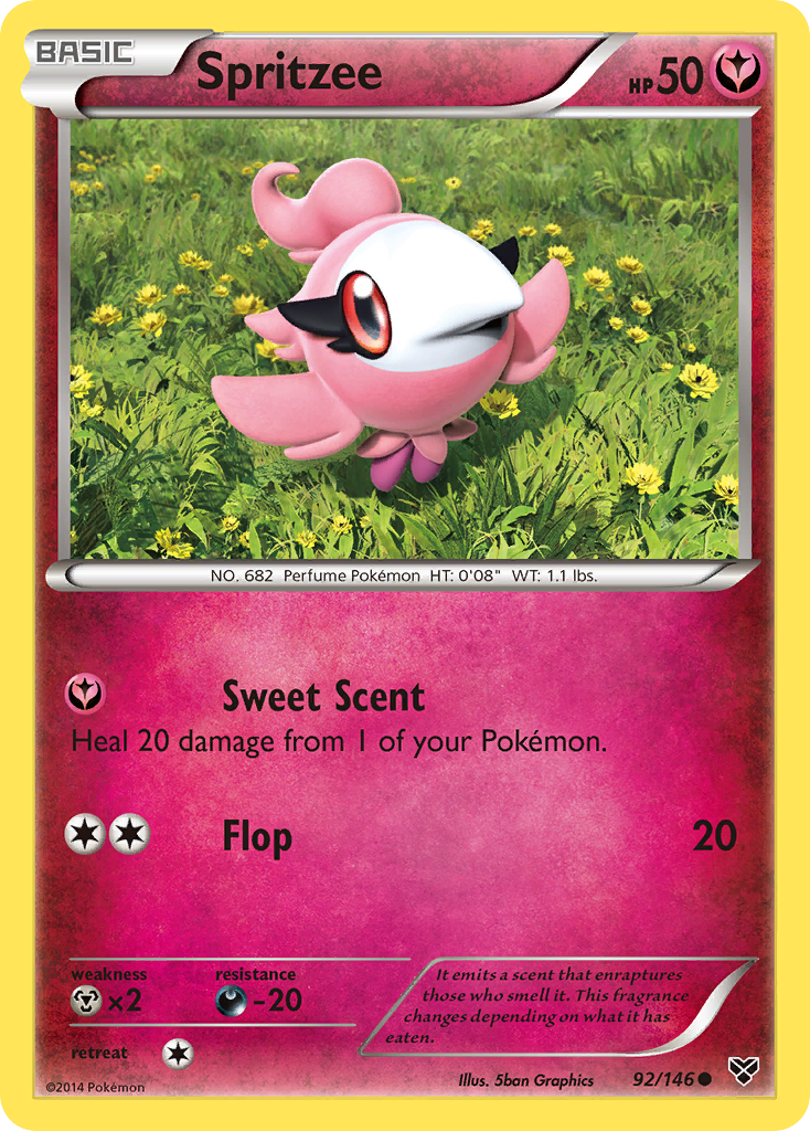 Spritzee (92/146) [XY: Base Set] | All Aboard Games