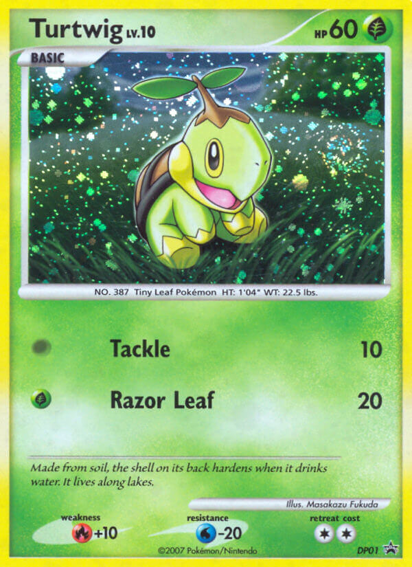 Turtwig (DP01) [Diamond & Pearl: Black Star Promos] | All Aboard Games