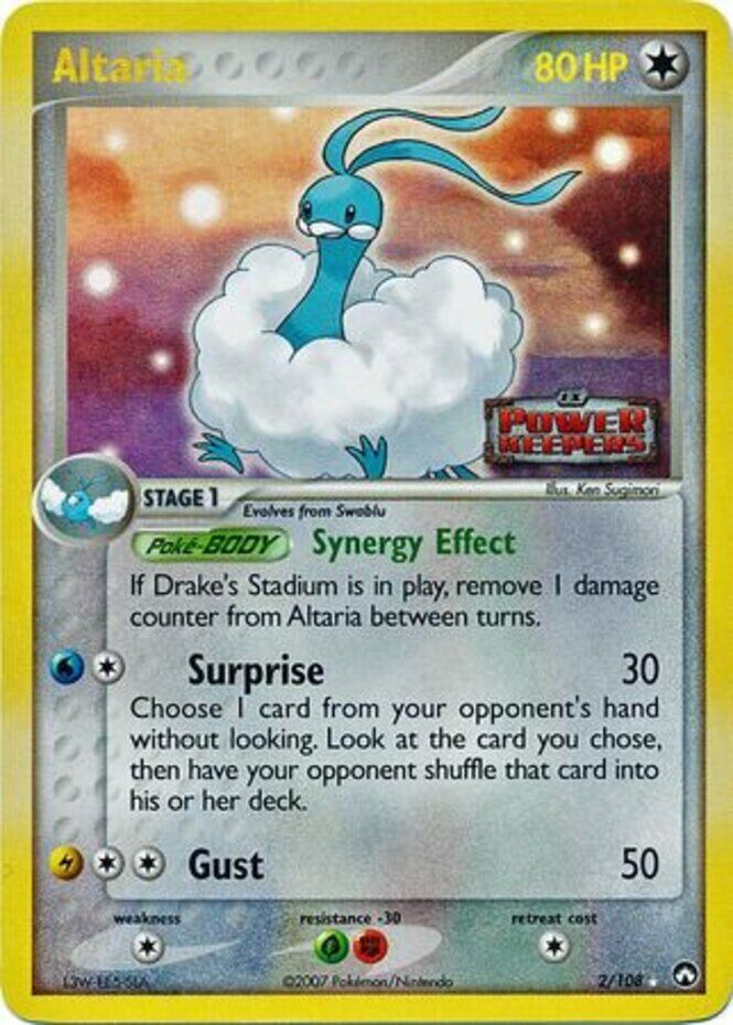 Altaria (2/108) (Stamped) [EX: Power Keepers] | All Aboard Games