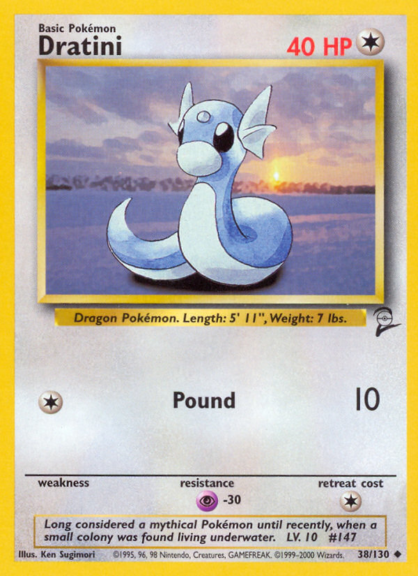 Dratini (38/130) [Base Set 2] | All Aboard Games