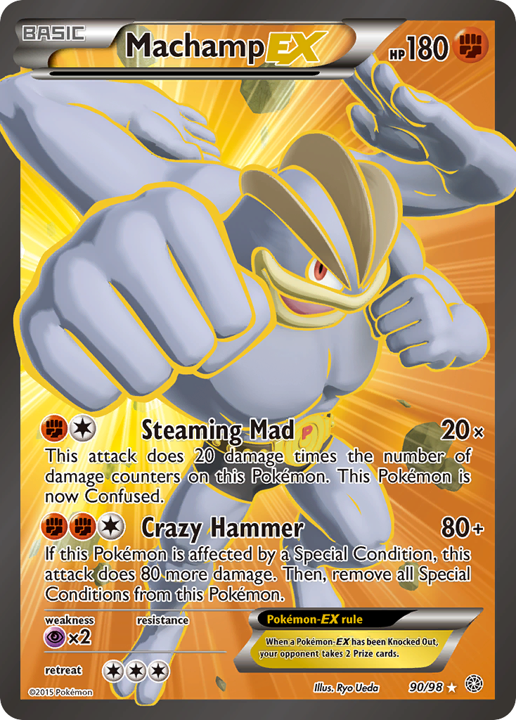 Machamp EX (90/98) [XY: Ancient Origins] | All Aboard Games