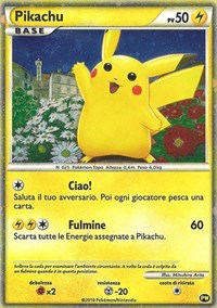 Pikachu (PW2) (Italian) [Pikachu World Collection Promos] | All Aboard Games