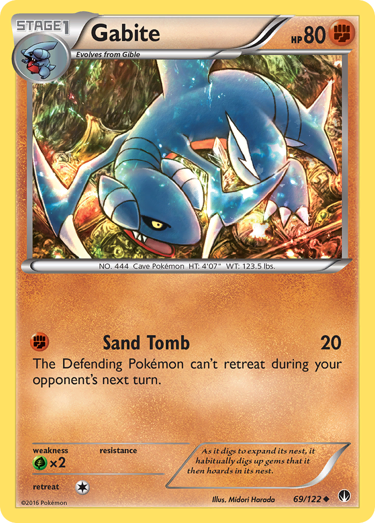 Gabite (69/122) [XY: BREAKpoint] | All Aboard Games