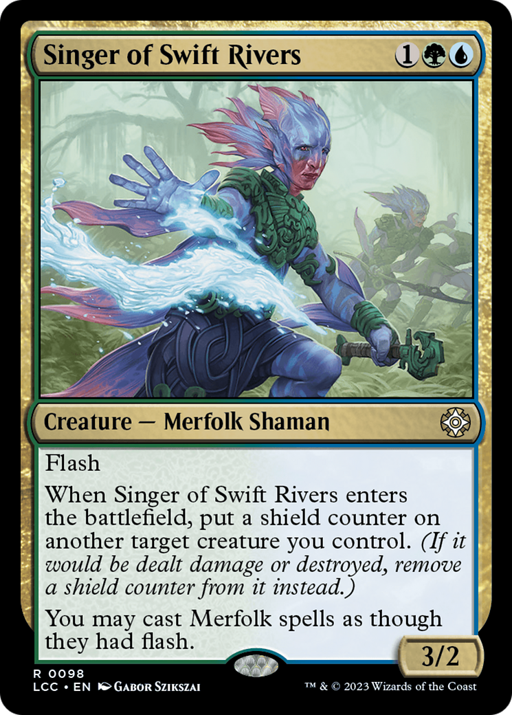 Singer of Swift Rivers [The Lost Caverns of Ixalan Commander] | All Aboard Games