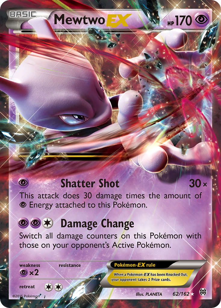 Mewtwo EX (62/162) [XY: BREAKthrough] | All Aboard Games