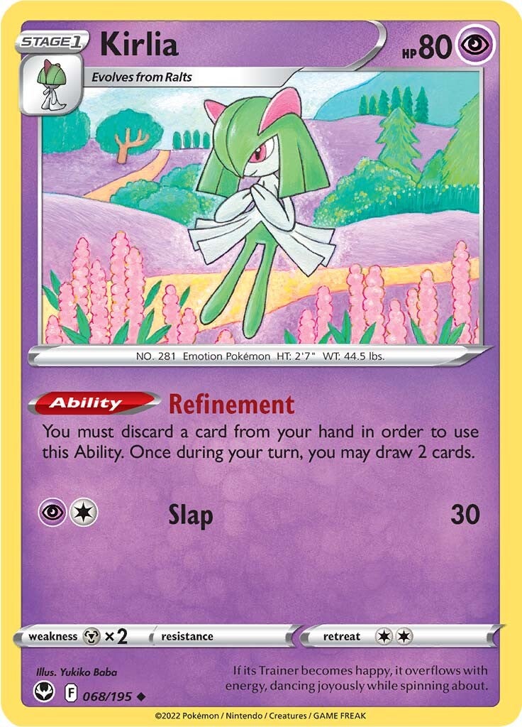 Kirlia (068/195) [Sword & Shield: Silver Tempest] | All Aboard Games