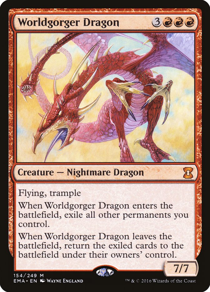 Worldgorger Dragon [Eternal Masters] | All Aboard Games