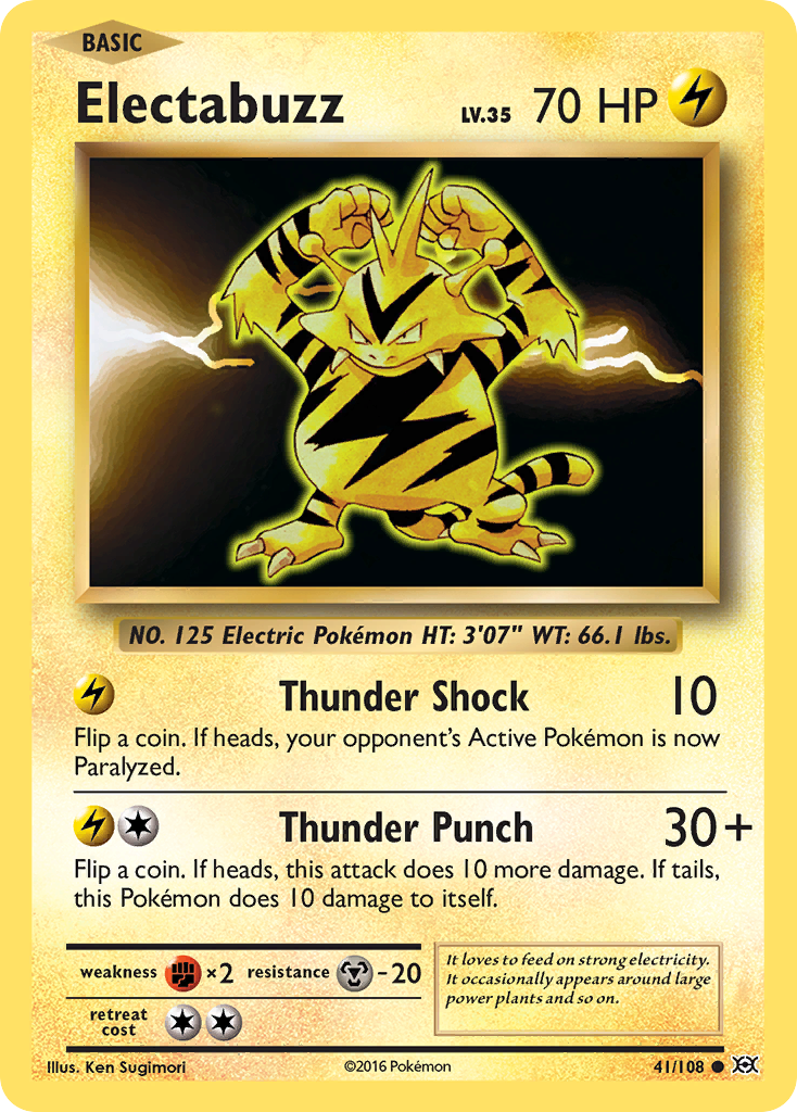 Electabuzz (41/108) [XY: Evolutions] | All Aboard Games