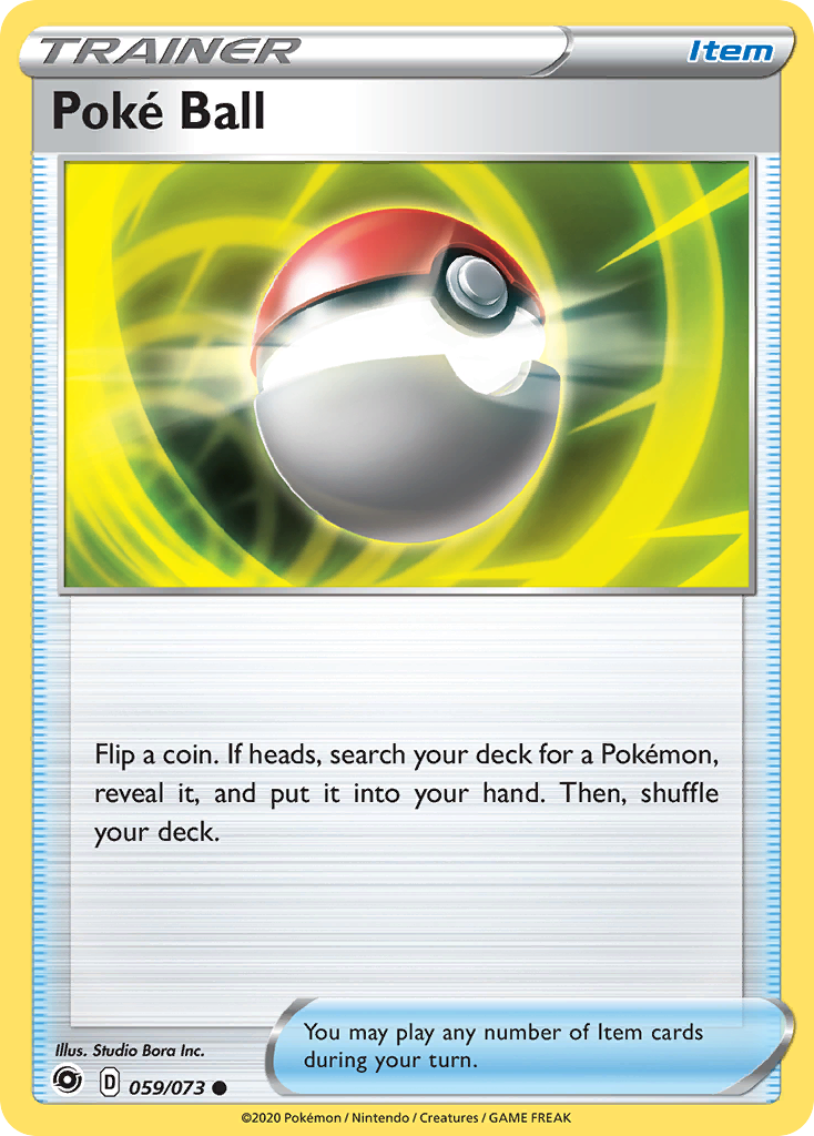 Poke Ball (059/073) [Sword & Shield: Champion's Path] | All Aboard Games