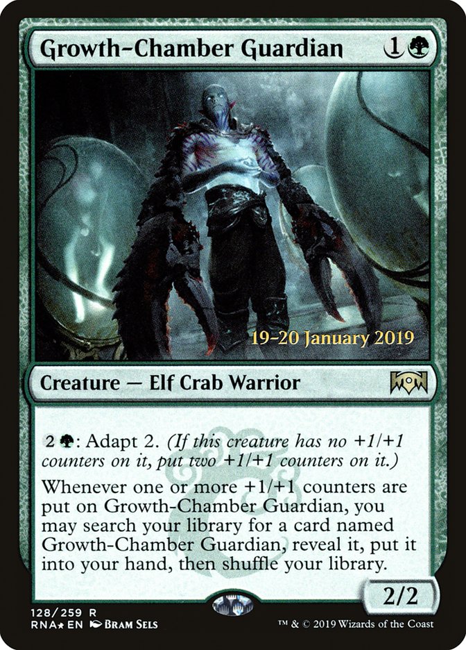 Growth-Chamber Guardian [Ravnica Allegiance Prerelease Promos] | All Aboard Games