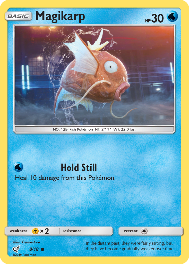 Magikarp (8/18) [Sun & Moon: Detective Pikachu] | All Aboard Games