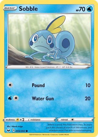 Sobble (055/202) (Premium Collection) [Sword & Shield: Base Set] | All Aboard Games