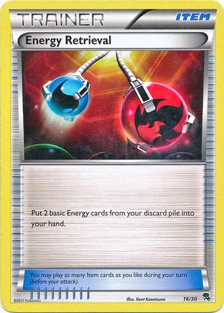 Energy Retrieval (16/30) [Black & White: Trainer Kit - Zoroark] | All Aboard Games