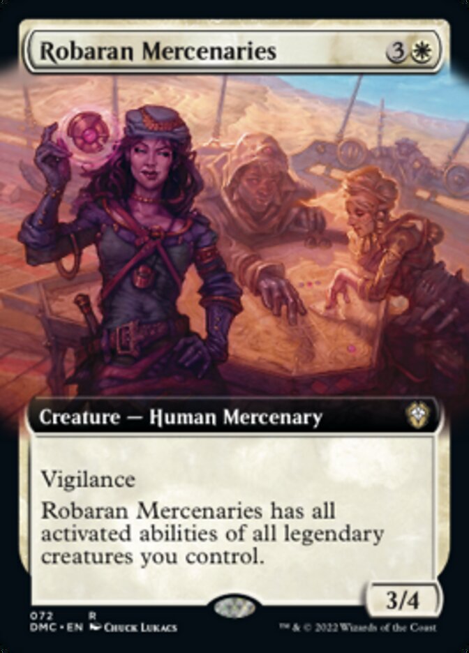 Robaran Mercenaries (Extended Art) [Dominaria United Commander] | All Aboard Games
