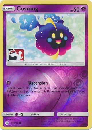 Cosmog (99/236) (Pokemon Club Special Print) [Sun & Moon: Cosmic Eclipse] | All Aboard Games