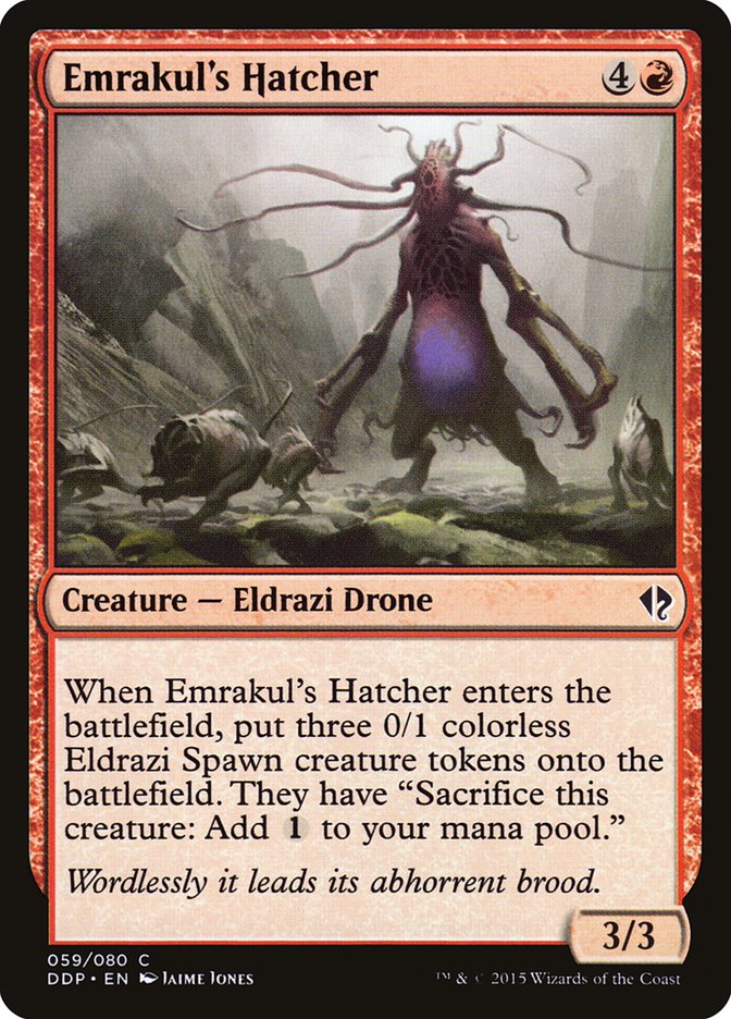 Emrakul's Hatcher [Duel Decks: Zendikar vs. Eldrazi] | All Aboard Games