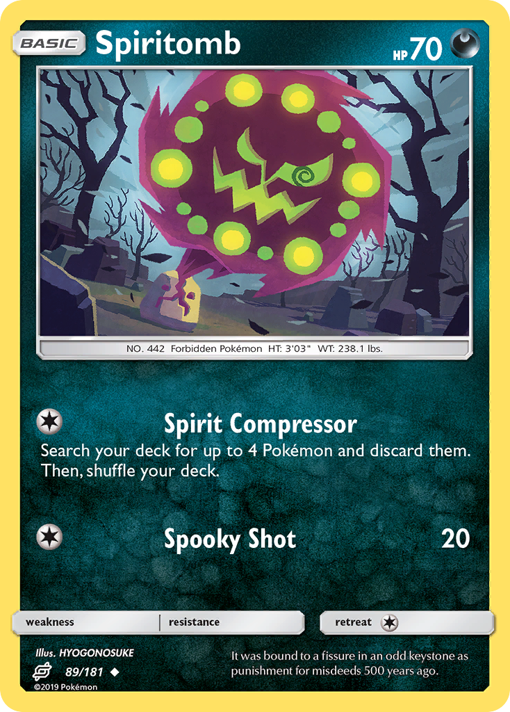 Spiritomb (89/181) [Sun & Moon: Team Up] | All Aboard Games