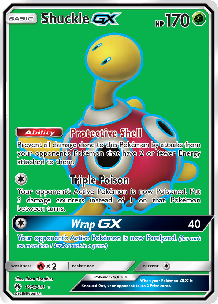 Shuckle GX (195/214) [Sun & Moon: Lost Thunder] | All Aboard Games