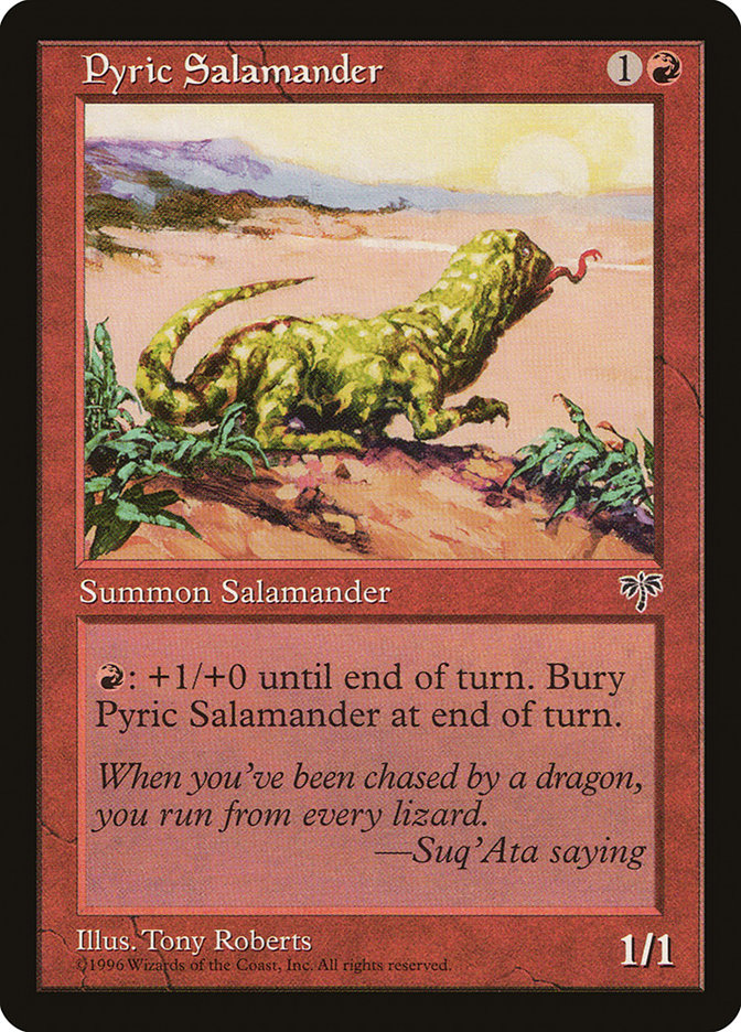 Pyric Salamander [Mirage] | All Aboard Games