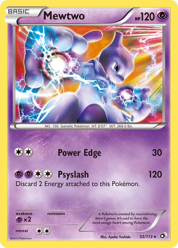 Mewtwo (53/113) [Black & White: Legendary Treasures] | All Aboard Games