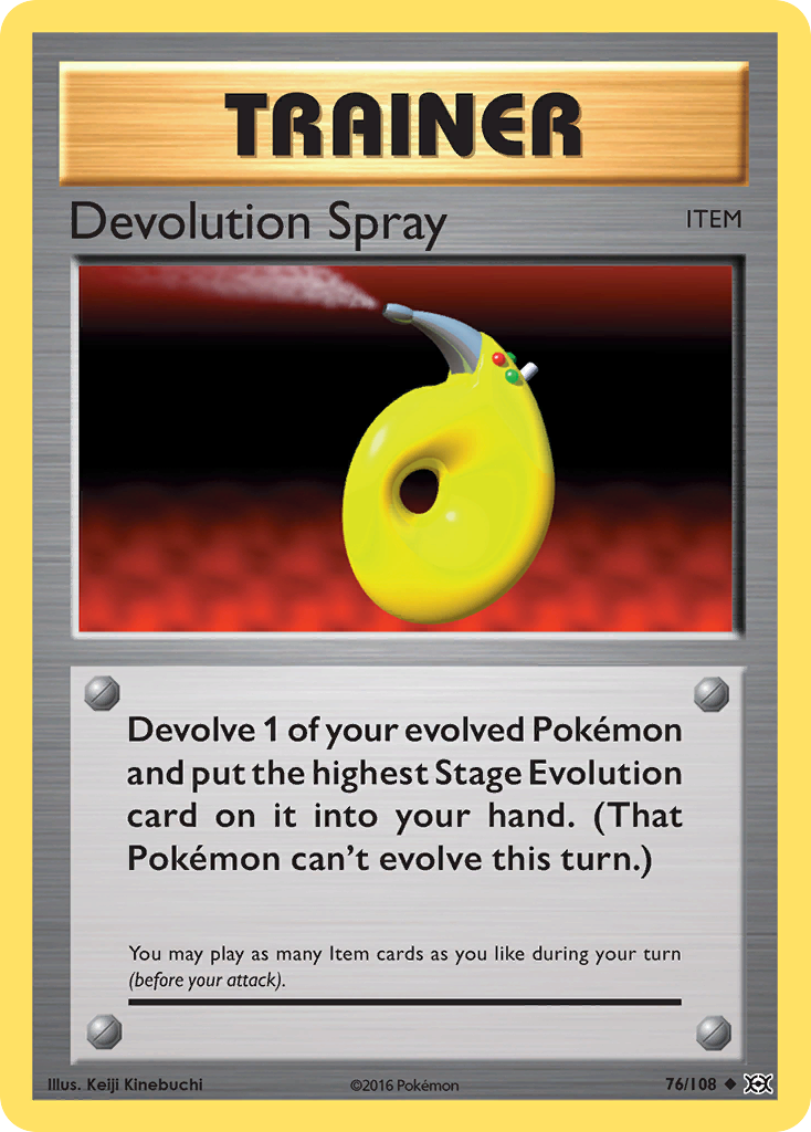 Devolution Spray (76/108) [XY: Evolutions] | All Aboard Games