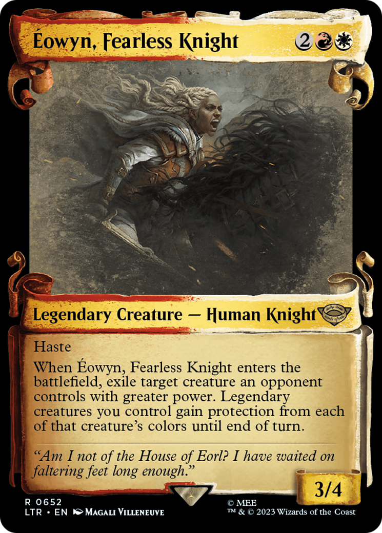 Eowyn, Fearless Knight [The Lord of the Rings: Tales of Middle-Earth Showcase Scrolls] | All Aboard Games