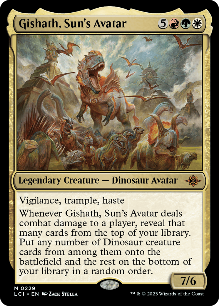 Gishath, Sun's Avatar [The Lost Caverns of Ixalan] | All Aboard Games