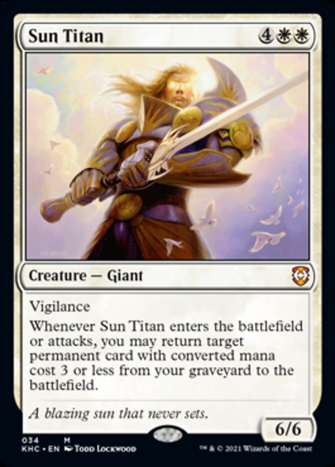 Sun Titan [Kaldheim Commander] | All Aboard Games