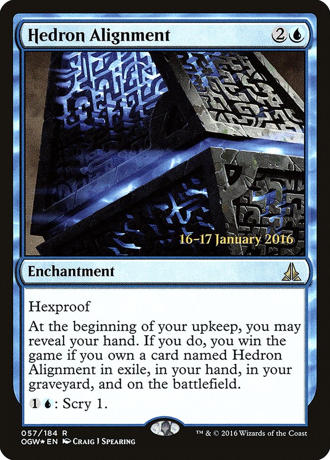 Hedron Alignment [Oath of the Gatewatch Prerelease Promos] | All Aboard Games