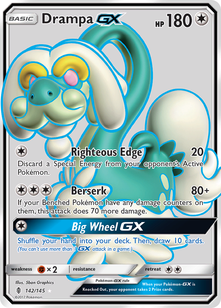 Drampa GX (142/145) [Sun & Moon: Guardians Rising] | All Aboard Games