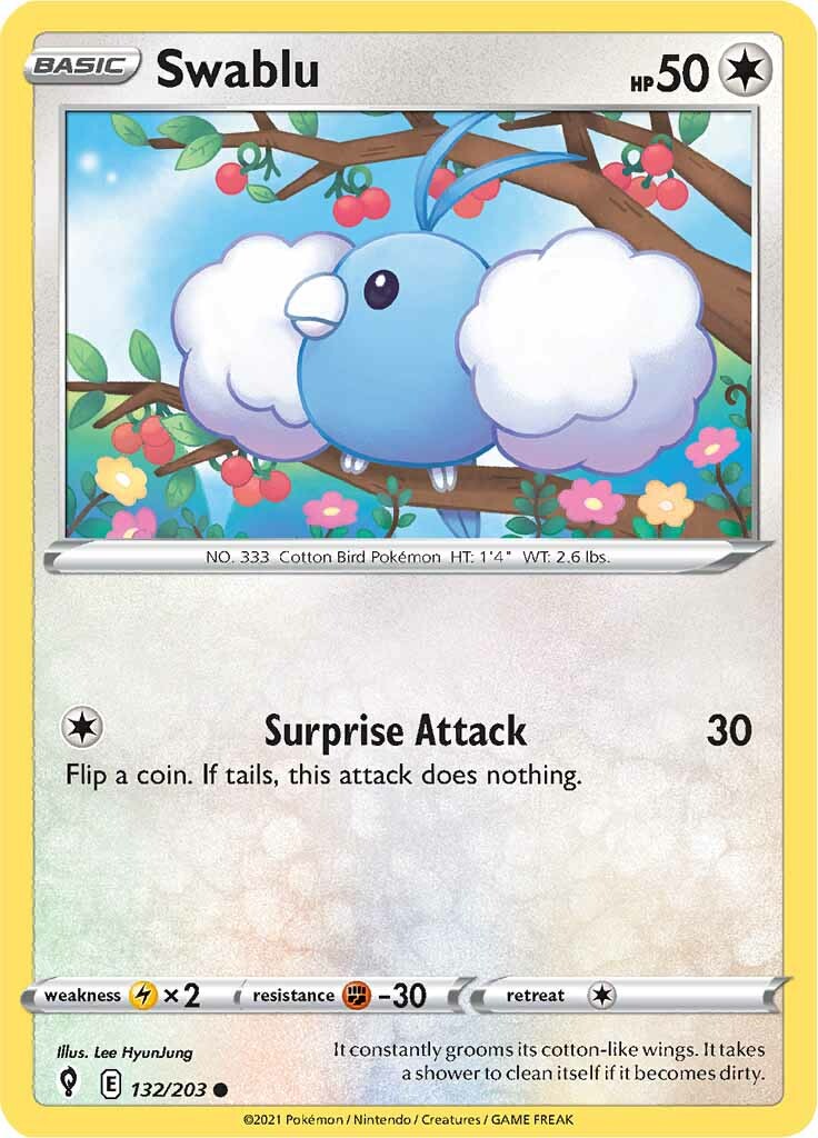 Swablu (132/203) [Sword & Shield: Evolving Skies] | All Aboard Games