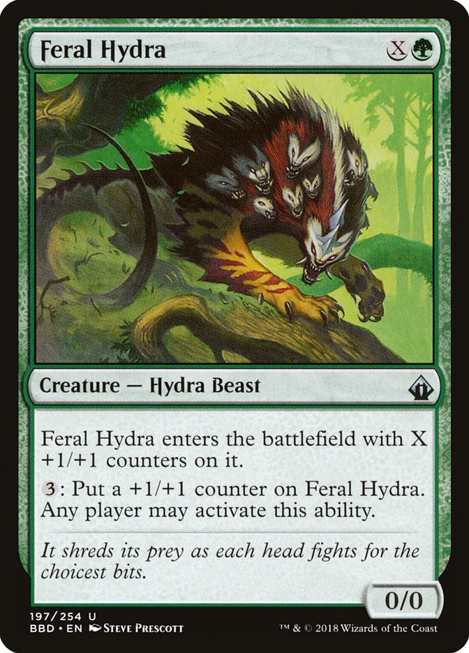 Feral Hydra [Battlebond] | All Aboard Games